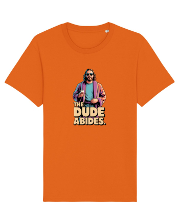 THE DUDE ABIDES Bright Orange