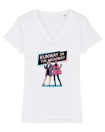 RUNWAY OR THE HIGHWAY... White
