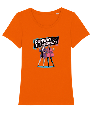RUNWAY OR THE HIGHWAY... Bright Orange