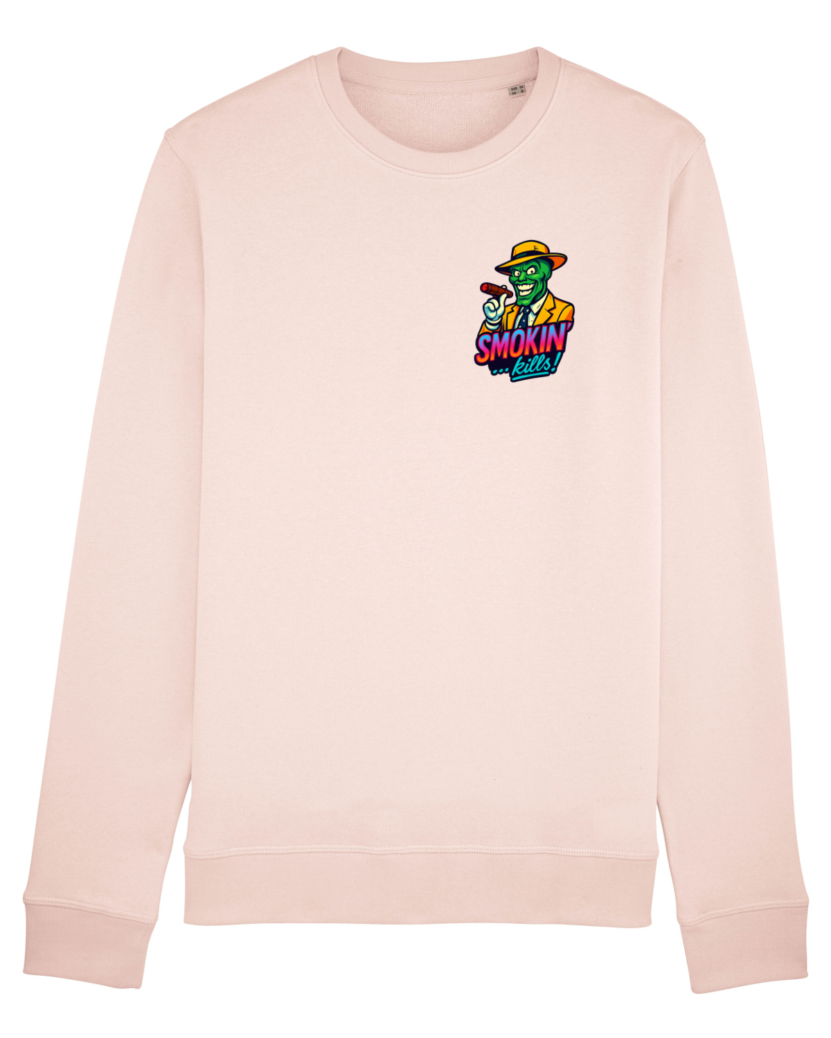Bluză mânecă lungă Unisex Rise Candy Pink