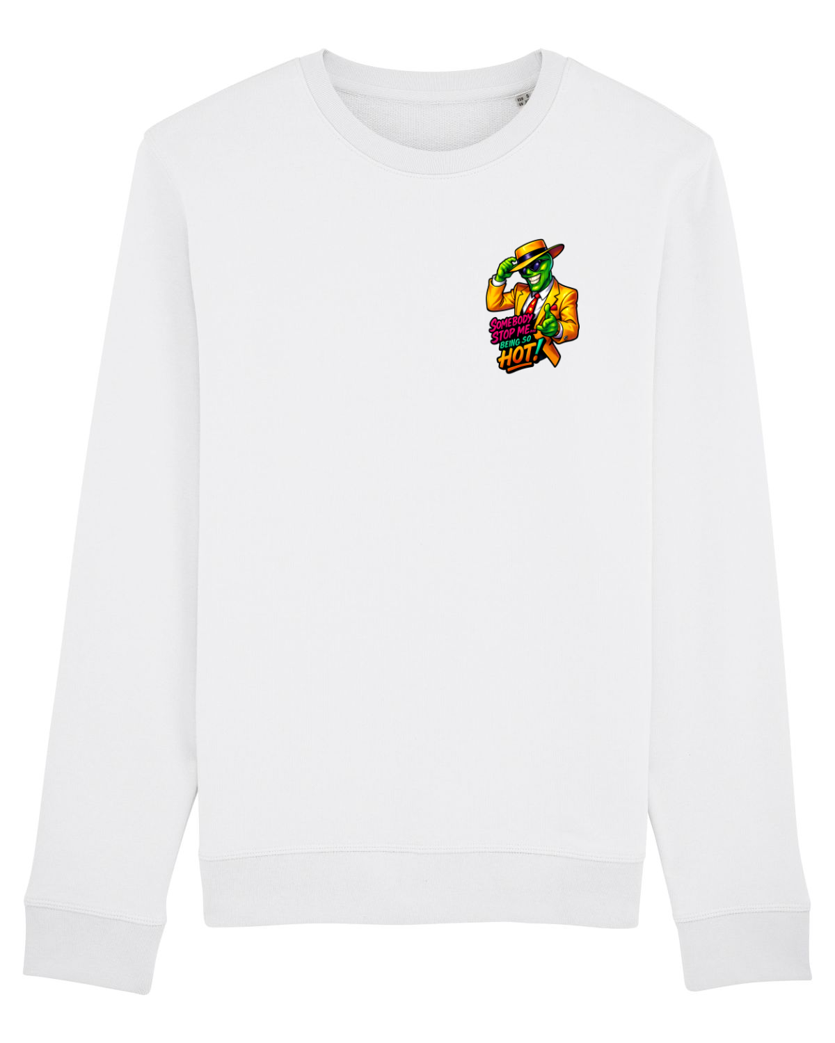 Bluză mânecă lungă Unisex Rise White