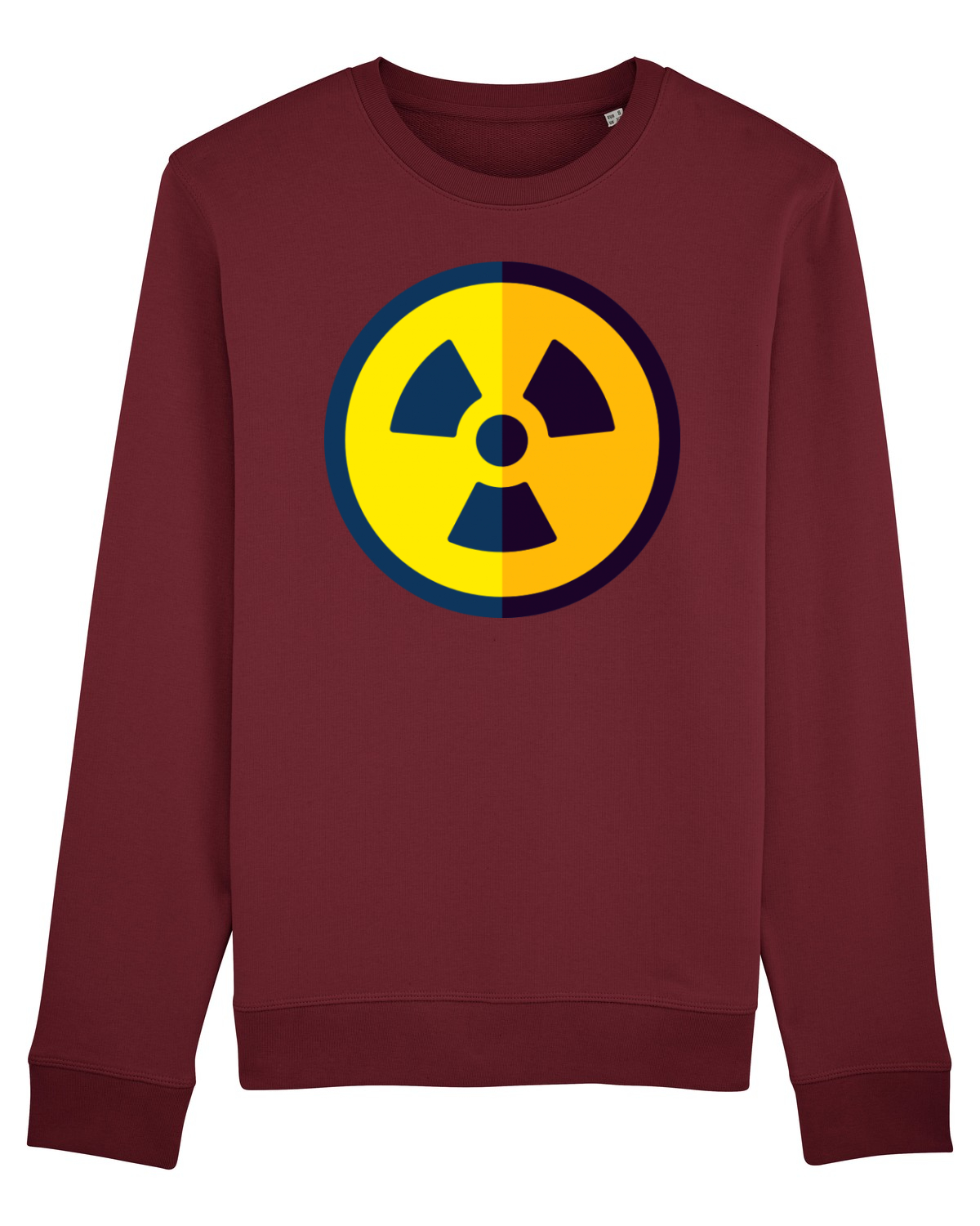 Bluză mânecă lungă Unisex Rise Burgundy