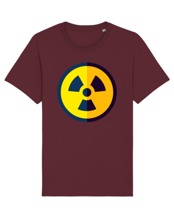 Nuclear sign Burgundy