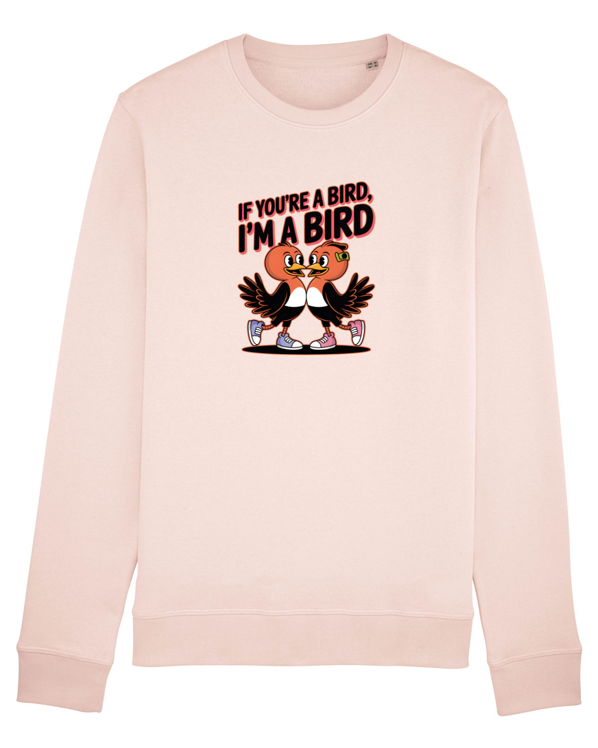 Bluză mânecă lungă Unisex Rise Candy Pink