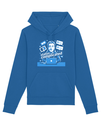 STATUS: COMPLICATED Royal Blue