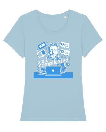 STATUS: COMPLICATED Sky Blue