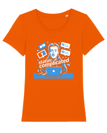 STATUS: COMPLICATED Bright Orange