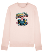 REALITY IS OVERRATED Bluză mânecă lungă Unisex Rise