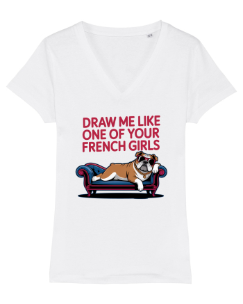 DRAW ME LIKE ONE OF YOUR FRENCH GIRLS - caine Boxer White