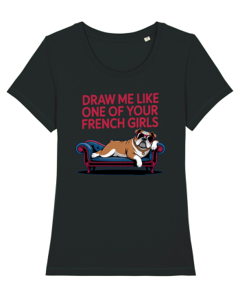 DRAW ME LIKE ONE OF YOUR FRENCH GIRLS - caine Boxer Black