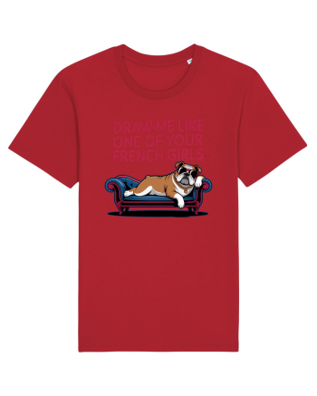DRAW ME LIKE ONE OF YOUR FRENCH GIRLS - caine Boxer Red
