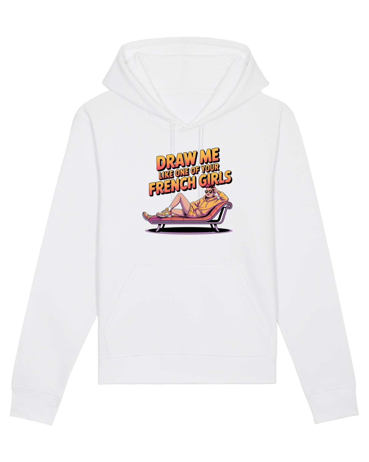 Hanorac Unisex Drummer White