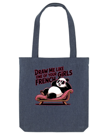 DRAW ME LIKE ONE OF YOUR FRENCH GIRLS - urs Panda Midnight Blue