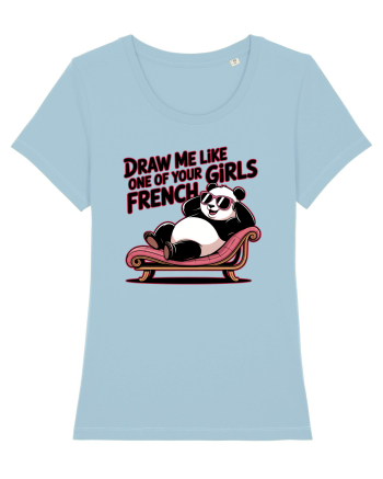 DRAW ME LIKE ONE OF YOUR FRENCH GIRLS - urs Panda Sky Blue