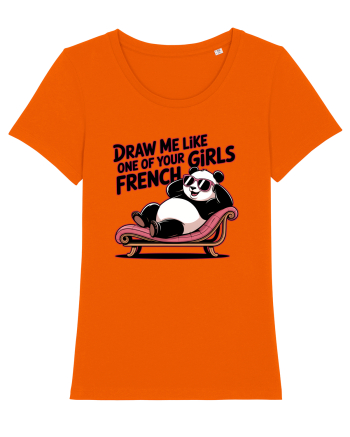 DRAW ME LIKE ONE OF YOUR FRENCH GIRLS - urs Panda Bright Orange