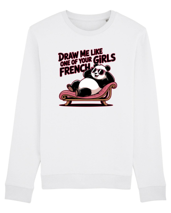 DRAW ME LIKE ONE OF YOUR FRENCH GIRLS - urs Panda White