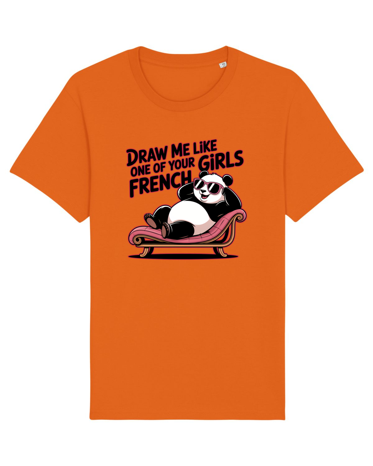 Tricou mânecă scurtă Unisex Rocker Bright Orange