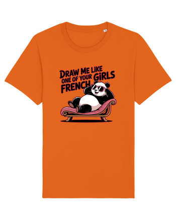 DRAW ME LIKE ONE OF YOUR FRENCH GIRLS - urs Panda Bright Orange
