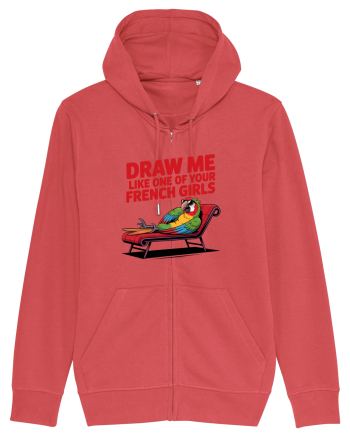 DRAW ME LIKE ONE OF YOUR FRENCH GIRLS - papagal Carmine Red