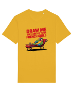 DRAW ME LIKE ONE OF YOUR FRENCH GIRLS - papagal Tricou mânecă scurtă Unisex Rocker