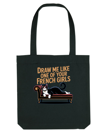 DRAW ME LIKE ONE OF YOUR FRENCH GIRLS - pisica Black