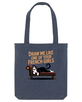 DRAW ME LIKE ONE OF YOUR FRENCH GIRLS - pisica Midnight Blue
