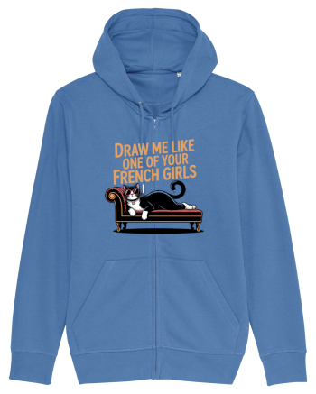 DRAW ME LIKE ONE OF YOUR FRENCH GIRLS - pisica Bright Blue
