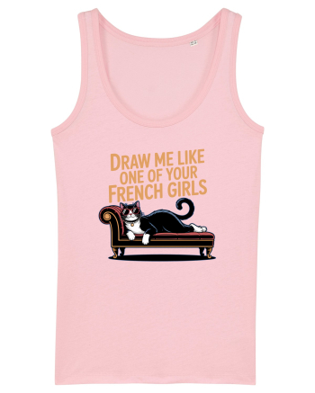 DRAW ME LIKE ONE OF YOUR FRENCH GIRLS - pisica Cotton Pink