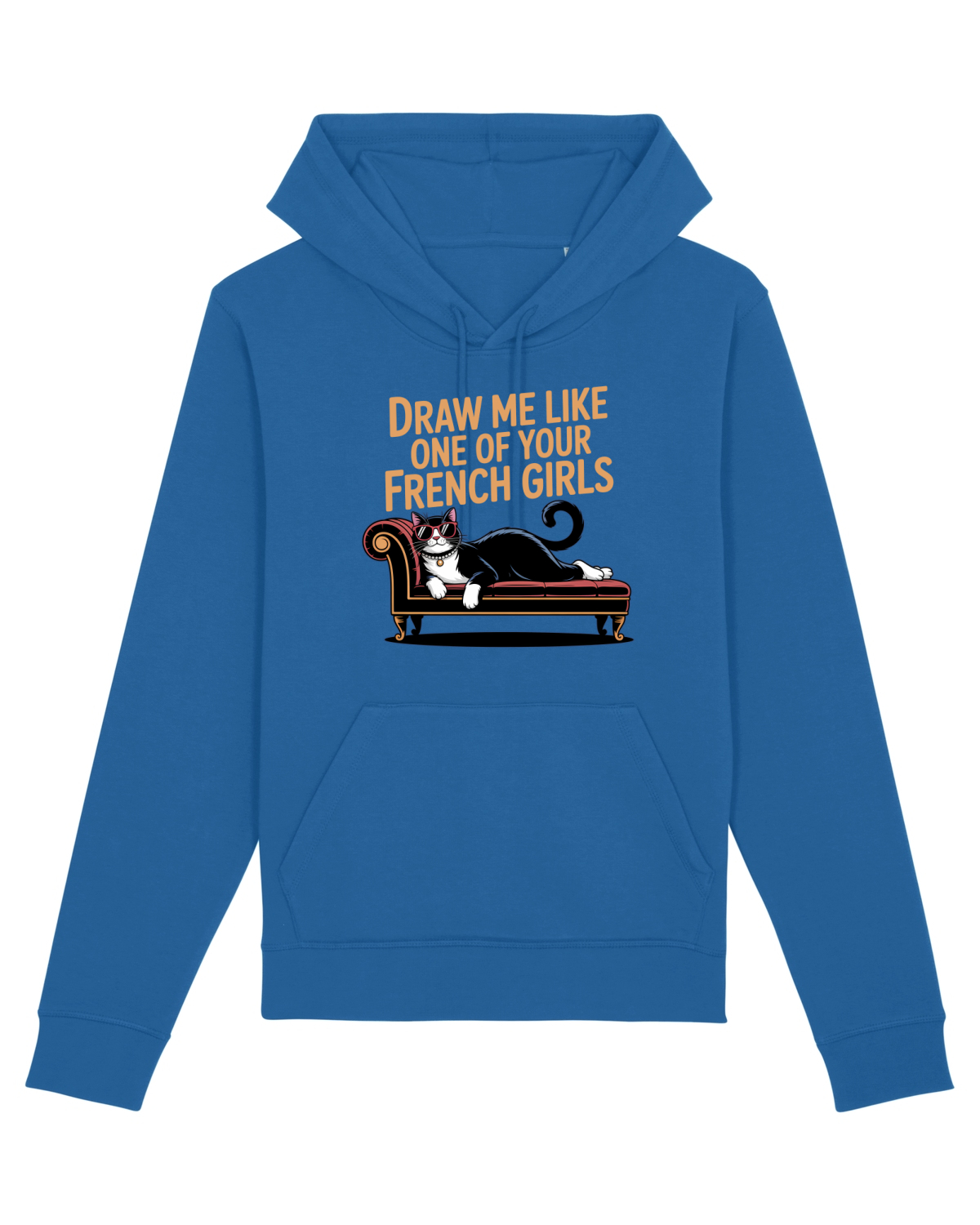 Hanorac Unisex Drummer Royal Blue