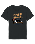 DRAW ME LIKE ONE OF YOUR FRENCH GIRLS - pisica Tricou mânecă scurtă Unisex Rocker