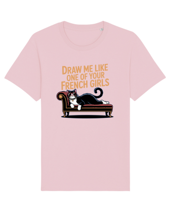 DRAW ME LIKE ONE OF YOUR FRENCH GIRLS - pisica Cotton Pink