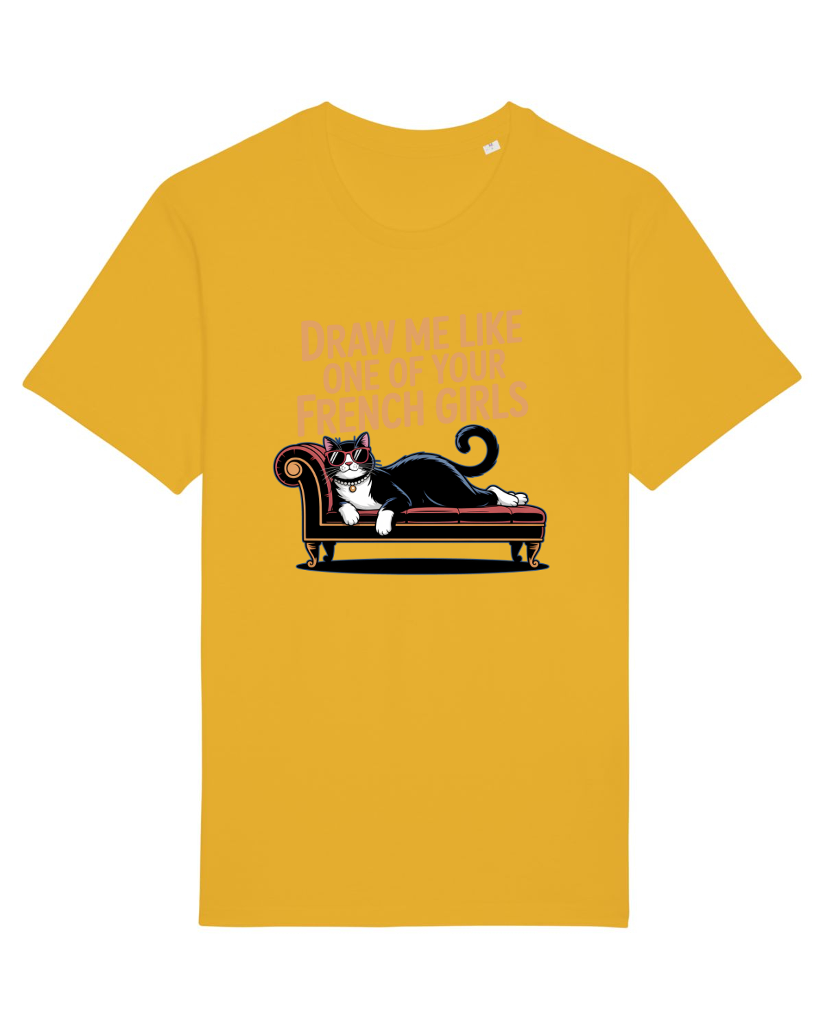 Tricou mânecă scurtă Unisex Rocker Spectra Yellow