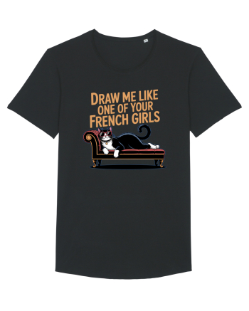 DRAW ME LIKE ONE OF YOUR FRENCH GIRLS - pisica Black