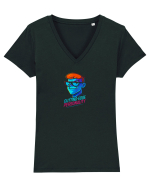 CUTTING EDGE PERSONALITY  2 Tricou mânecă scurtă guler V Damă Evoker