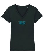 I`M GOING TO NEED THERAPY Tricou mânecă scurtă guler V Damă Evoker