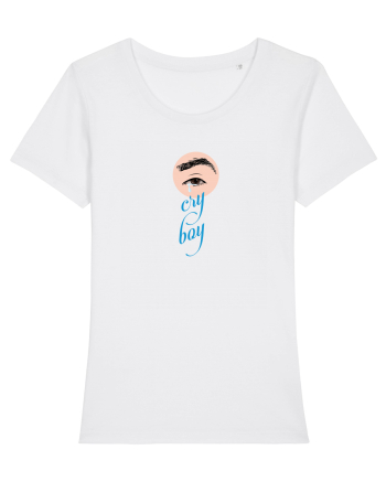Cry boy (ochi, color) White