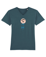Cry boy (ochi, color) Tricou mânecă scurtă guler V Bărbat Presenter