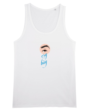 Cry boy (ochi, color) White
