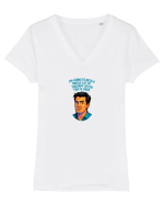 I`M GOING TO NEED THERAPY 2 Tricou mânecă scurtă guler V Damă Evoker