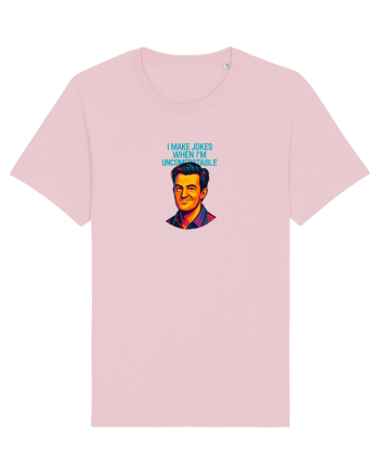 I MAKE JOKES WHEN I`M UNCOMFORTABLE 2 Cotton Pink