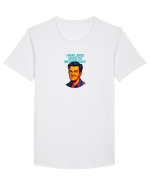 I MAKE JOKES WHEN I`M UNCOMFORTABLE 2 Tricou mânecă scurtă guler larg Bărbat Skater