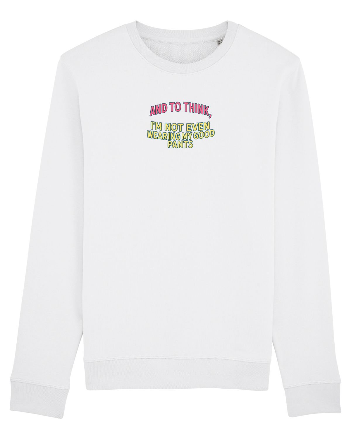 Bluză mânecă lungă Unisex Rise White