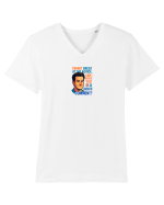 I`M NOT GREAT AT THE ADVICE, CAN I INTEREST YOU IN A SARCASTIC COMMENT? Tricou mânecă scurtă guler V Bărbat Presenter