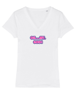 OH....MY....GOD! Tricou mânecă scurtă guler V Damă Evoker