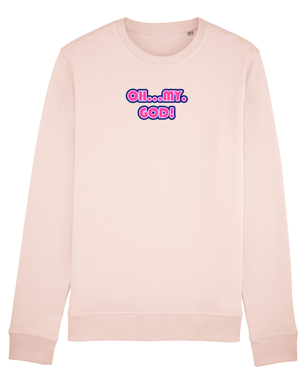 Bluză mânecă lungă Unisex Rise Candy Pink
