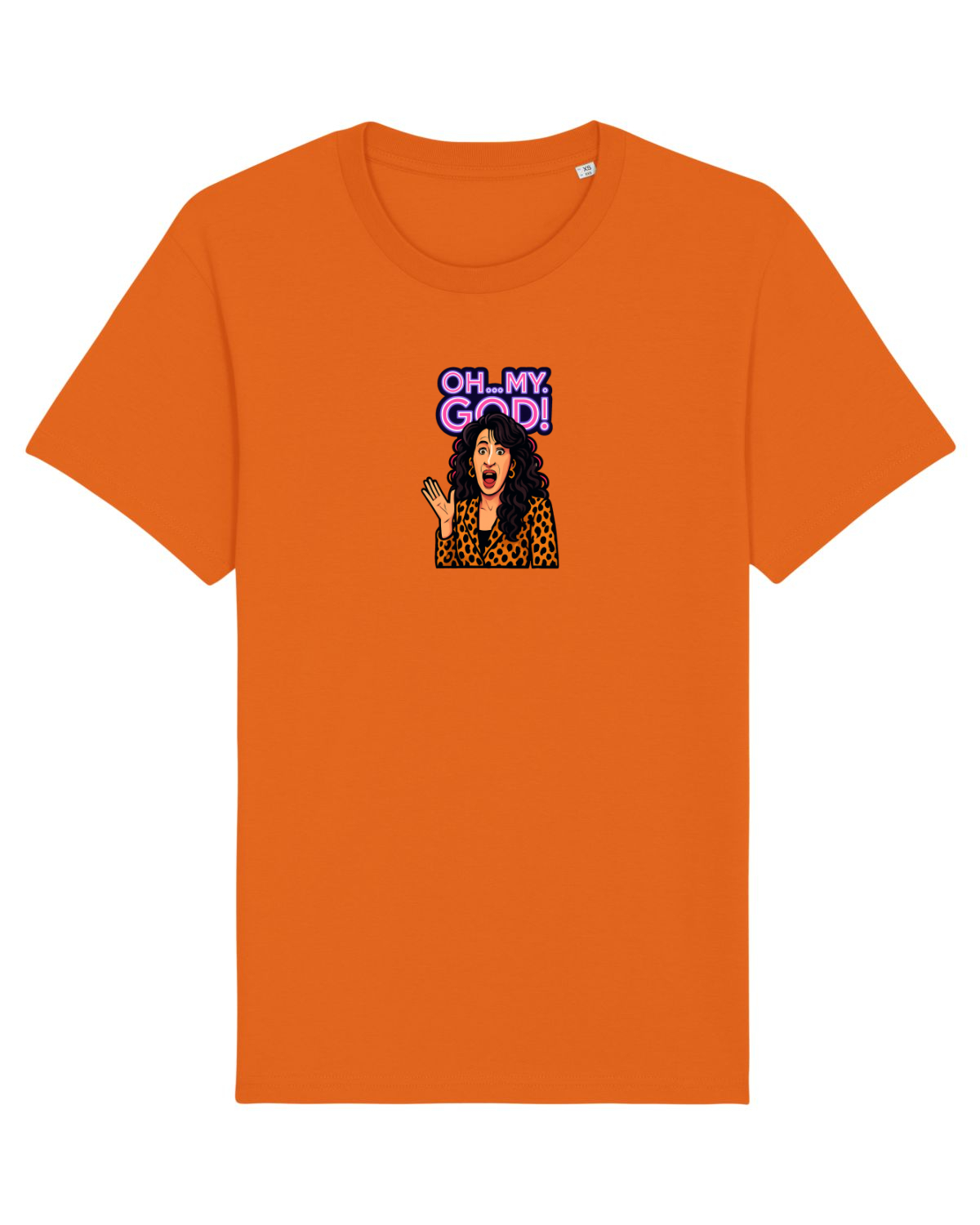 Tricou mânecă scurtă Unisex Rocker Bright Orange