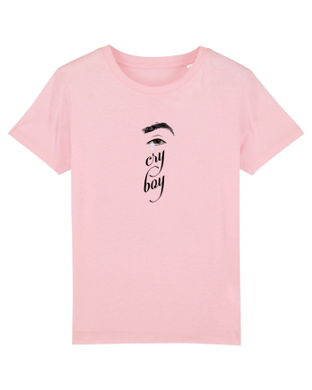 Cry boy (ochi, negru) Cotton Pink