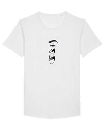 Cry boy (ochi, negru) White