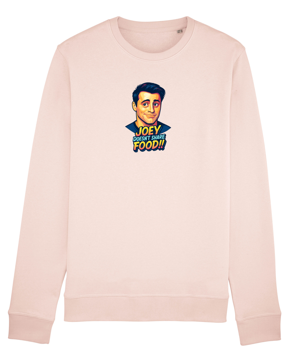 Bluză mânecă lungă Unisex Rise Candy Pink
