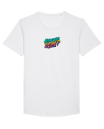 HOW YOU DOIN`? Tricou mânecă scurtă guler larg Bărbat Skater